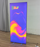 Caisses lumineuses publicitaires Led Metal Exhibition Double Side Sign Display Seg Lightbox