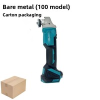 Ponceuse d'angle sans fil électrique sans balais, rechargeable, pour le bricolage industriel et le conditionnement des surfaces