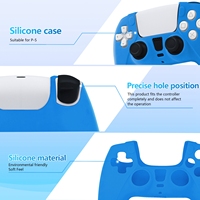 Nouveauté Dobe pour PS5 Silicone Skin pour PS5 Controller Case Cover Housse de protection pour PS 5 pour DualSense-Bleu