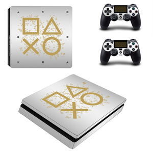 Pellicola Protettiva Adesiva in Vinile per Console e Controller PS4 Playstation 4 Slim - Product Image 2