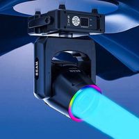 Mini faisceau 230W 7r Moving Head, équipement d'éclairage disco, éclairage de scène DJ Sharpy, faisceau LED Lyre 200W avec anneau LED