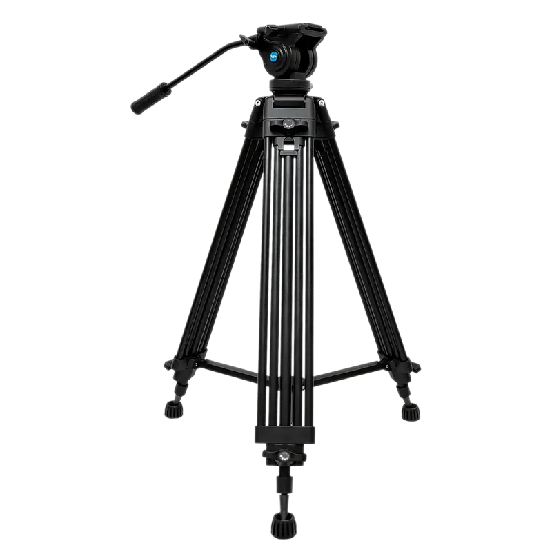 67-Inch Professionele Aluminium Video Statief Kit Met Vloeistof Hoofd Video Statief Camera Statief Hydraulische Pan Tilt Camera Stand