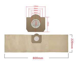 Bolsas de polvo para aspiradora, aptas para Karchers <span class=keywords><strong>Wd3</strong></span> Wd3300 <span class=keywords><strong>Wd3</strong></span>.500P Mv3 Wd3200 Se4001 Se4002 6.959-130 6.904 6.904-051 263 - Product Image 4