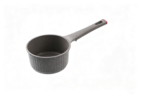 Ensemble de 4 ustensiles de cuisine en alliage d'aluminium antiadhésifs avec couvercles en verre, poignées en bakélite, base multicouche, compatible avec toutes les cuisinières, comprend une casserole à lait