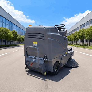 Machine de nettoyage industrielle haute performance pour les rues et les sols, alimentée par batterie 48V 800W - Product Image 6