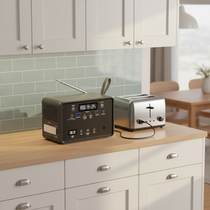 Convertisseur de charge rapide bidirectionnel Type C 89,6 Wh avec radio FM et MPPT photovoltaïque <span class=keywords><strong>pour</strong></span> systèmes hors réseau - Product Image 2