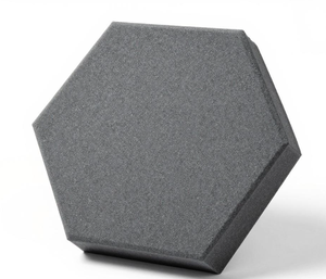 Customized polyester fiber high-efficiency sound-absor Self-adhesive Soundproof Wall Tiles for Studio Office Home Noise Reducti - Product Image 2