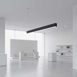 สวิทช์ไฟอลูมิเนียมแบบมีรอยต่อ, LED 8FT 4ft แบบเส้นตรง130 lm/W สำหรับโกดังสินค้าอุตสาหกรรมเชิงพาณิชย์สวิตช์ติดตั้งแบบจุ่ม - Product Image 1