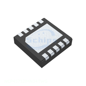 Componentes Electrónicos de Circuito Integrado NCP45732IMN24TWG, Gestión de Energía (PMIC) 10 VFDFN, Contacto Expuesto, en Existencia - Product Image 1