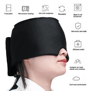 Boné Enxaqueca 360 Cobertura De Cabeça Tampão De Alívio De Dor De Cabeça Terapia A Frio Tampa De Alívio De Enxaqueca - Product Image 2