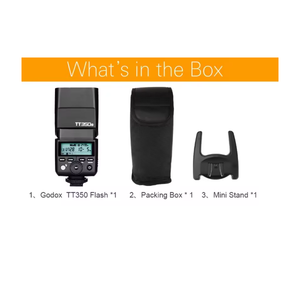 Flash pour appareil photo Godox TT <span class=keywords><strong>350</strong></span> TTL, 1/8000s haute vitesse, système sans fil 2.4G, flash Speedlite pour Canon, pour Nikon, pour Fuji, pour <span class=keywords><strong>Sony</strong></span> - Product Image 4