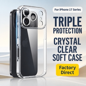 เคสโทรศัพท์สำหรับ <span class=keywords><strong>iPhone</strong></span> ทุกรุ่น ป้องกันเหลือง โปร่งใส TPU 360 องศา ป้องกันรอบด้าน พร้อมที่จับโทรศัพท์ ซิลิโคนนุ่ม - Product Image 2