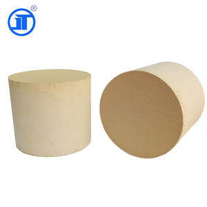 배기 부품 <span class=keywords><strong>DOC</strong></span> 세라믹 벌집 모노리스 지원 촉매 변환기 기판 304.8*304.8mm 디젤 산화 촉매 - Product Image 3