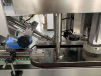 Machine de capsulage remplissante de liquide de petite bouteille de Rollon en verre d'huile de parfum de déodorant automatique pour des bouteilles de boule de rouleau
