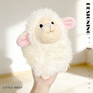 Peluche Agnello Kiki, Simpatico Cuscino a Forma di Pecora, Bambola per Bambini, Regalo di Compleanno, Forniture all'Ingrosso, Poliestere 31cm-50cm - Product Image 4