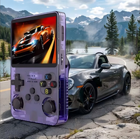 Console de jeu portable rétro avec écran de 3,5 pouces, lecteur vidéo portable, console R36s