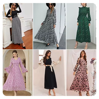 Vente en gros de stock d'usine Discount vêtements en vrac assortis robe à balles de magasin d'expédition