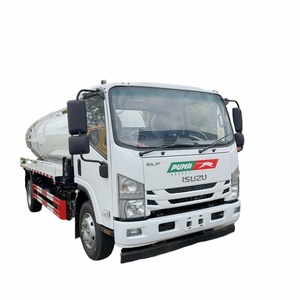 Camion-citerne à eaux usées Isuzu 4x2 de petite taille, 5 m³ avec pompe à vide pour fosses septiques et déjections, prix usine, à vendre - Product Image 3