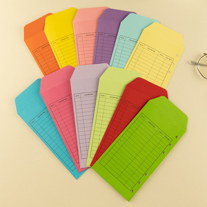 Hot Selling Spiraalbinding 6 Gaatjes Losse Bladkleur Kraftpapier Budget Tracking <span class=keywords><strong>Letter</strong></span> Set - Product Image 5