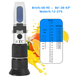 Refratômetro Portátil 58-90Brix para Mel, Refratômetro Baume, Medidor de Açúcar, Refratômetro de Medição - Product Image 2