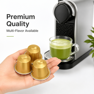 Authentic Matcha Espresso Pods For Nespresso Coffee Machines Organic Natural Health Green <b>Tea</b> Drink Capsules Wholesale - Product Image 1