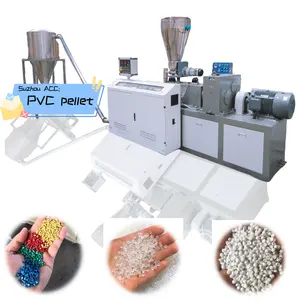 Linea automatica di granulazione in PVC/PVC pelletizzazione linea di taglio a caldo granulatore macchina dal sistema di raffreddamento ad aria