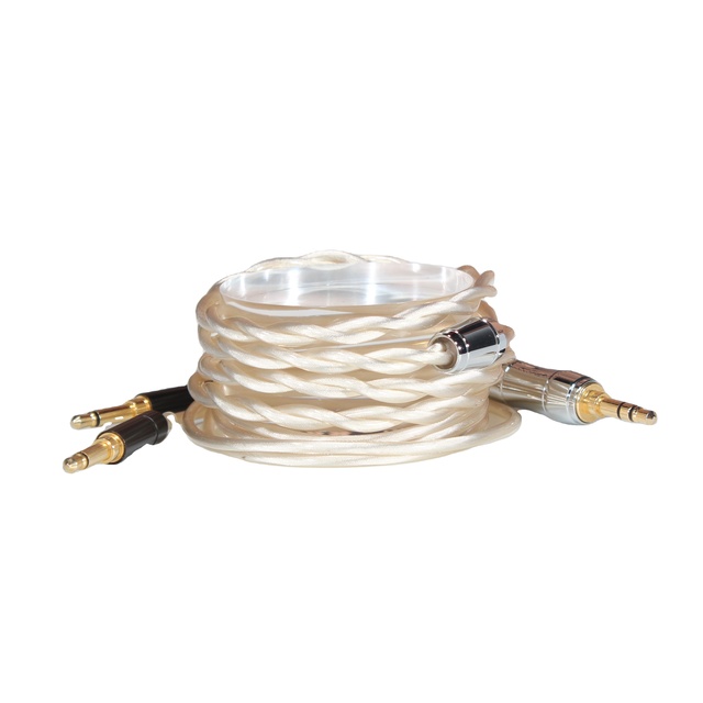 OCC Gold-plated Plus OCC Silver-plated Audiophile Cable Upgrade HiFi Cable with Detachable 2PIN 2.5mm 3.5mm4.4mm