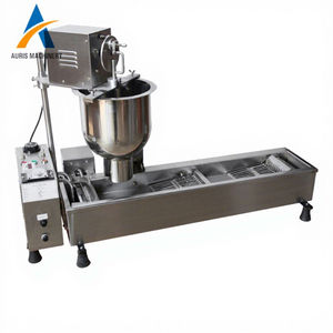 Máquina Eléctrica Comercial Automática para Hacer <span class=keywords><strong>Donuts</strong></span>, Equipo Integrado para Formar y Freír Beignets - Product Image 3
