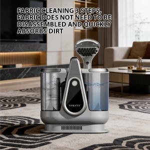 Sokany <span class=keywords><strong>Aspirateur</strong></span> Nettoyeur de Taches Portable Sans Sac pour Tapis et Tissus d'Ameublement d'Hôtel, Utilisation Humide et Sèche - Product Image 4