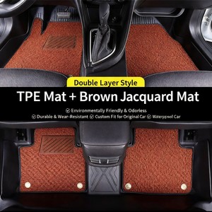 Tapetes <span class=keywords><strong>de</strong></span> Auto Personalizados <span class=keywords><strong>de</strong></span> TPE, Juego Completo, Impermeables, <span class=keywords><strong>para</strong></span> Todo Clima, Accesorios Interiores <span class=keywords><strong>para</strong></span> Vehículos, SUV, Camionetas y Sedanes - Product Image 4