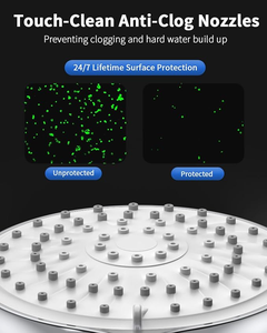 Pommeau de Douche Haute Pression Puissant avec Filtre, Finition Chromée et Kit de Tuyau pour une Douche Optimal Pressurisée dans la Salle de Bain - Product Image 6