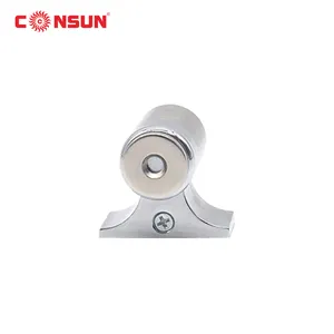 Consun Kuat Magnetik Paduan Seng Pintu Magnetik Dudukan Lantai Tipe Heavy Duty Lantai Pintu Berhenti Pintu Berhenti CS-M001-L