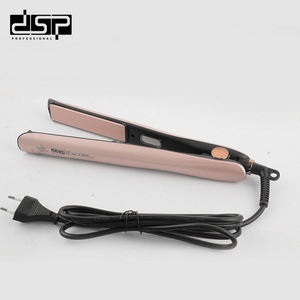 Plancha y Rizador de Pelo Profesional 2 en 1 Dsp, Color Oro Rosa, Calentamiento Rápido, Estilizador Eléctrico para Todo Tipo de Cabello - Product Image 2