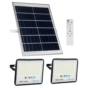 Projecteur Solaire Extérieur Étanche Haute Puissance pour Jardin, Éclairage d'Urgence LED, Télécommande Intelligente Murale - Vente en Gros - Product Image 1