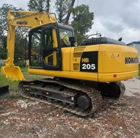 Excavatrice Komatsu 205 d'occasion à prix avantageux / Excavatrice d'occasion Komatsu HB205-1 en bon état, hydraulique
