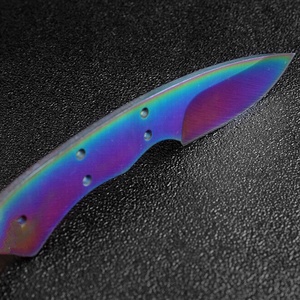 D2 M390 VG10 <span class=keywords><strong>coltello</strong></span> tascabile personalizzato in acciaio lama pieghevole pieno di codolo <span class=keywords><strong>coltello</strong></span> <span class=keywords><strong>cacciatore</strong></span> <span class=keywords><strong>coltello</strong></span> con rivestimento in titanio - Product Image 5