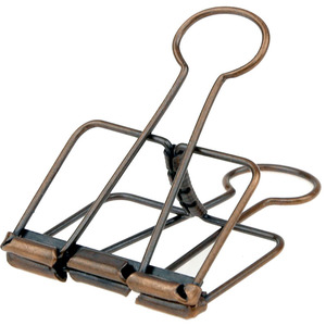 ODMOEMオフィスステーショナリーブルドッグクリップ0.75インチフォールドバッククリップメタル19mmペーパーバインダークリップ - Product Image 4