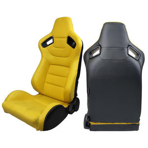 JIABEIR 1053 желтый универсальный автомобиль слайдер симулятор игровой станции Регулируемый Sim-ковш Гоночных сидений - Product Image 2