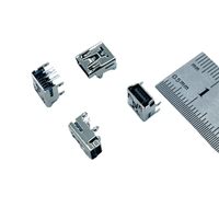 Fabricant de connecteur de prise USB Dip Micro 5 broches miniature de type B femelle