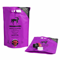 Nouvelle Arrivée – Sachets Doypack en Plastique Vitop à Double Fond avec Robinet, Imprimés par Gravure, pour Vin, Jus, Bière et Café