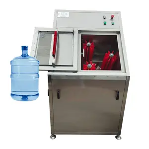 Machine à laver en plastique d'automation de baril de nettoyage de bouteille d'eau de 5 gallons