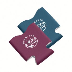 Refroidisseur de canettes de bière personnalisé avec logo, support en néoprène imprimé sur mesure, publicitaire, haut de gamme, pliable, en mousse pour canettes de bière - Product Image 3