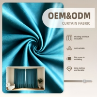 Rouleau de tissu occultant en polyester chenille de haute qualité, personnalisable, pour rideaux, usine OEM/ODM ColorsTex
