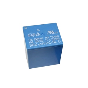 Componentes Electrónicos Originales ICMICRO, Relé de Potencia SRU-24VDC-SL-C de 5 Pines con Orificio Pasante - Product Image 1
