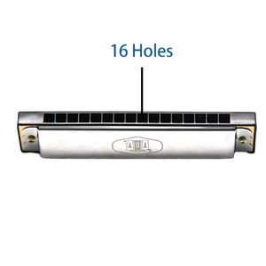 Instrument de musique de style <span class=keywords><strong>harmonica</strong></span> coloré personnalisé à 16 trous pour l'éducation au blues Cadeau de méthode de prononciation <span class=keywords><strong>diatonique</strong></span> - Product Image 3