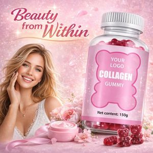 Gummies de collagène les plus populaires avec biotine et vitamine C pour la santé des cheveux, des ongles et de la peau – Complément alimentaire - Product Image 4