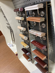 PVC Gỗ Lan Can An Toàn Trong Nhà Cầu Thang Lan Can Và Lan Can Hỗ Trợ Kỹ Thuật Trực Tuyến Đương Đại Chất Lượng Tuyệt Vời - Product Image 4