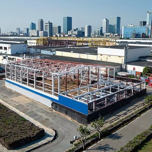 Pre chế tạo xây dựng lớn khoảng almacen kim loại prefab galpon prefabricado Kết Cấu Thép công nghiệp nhà kho tiền chế - Product Image 2