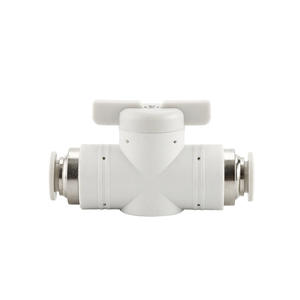 Conector Rápido Neumático Manual BUC-4 de 6, 8, 10 y 12 mm para Manguera de Aire, Interruptor de Válvula para Tuberías de Válvulas de Control - Product Image 1