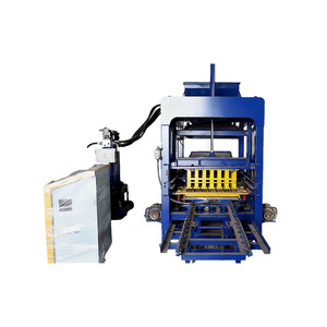 Mesin Pembuat Batu Bata Mobile QT4-26 Mesin Pembuat Batu Bata Listrik Mesin Pembuat Batu Bata untuk Dijual di Zimbabwe - Product Image 3